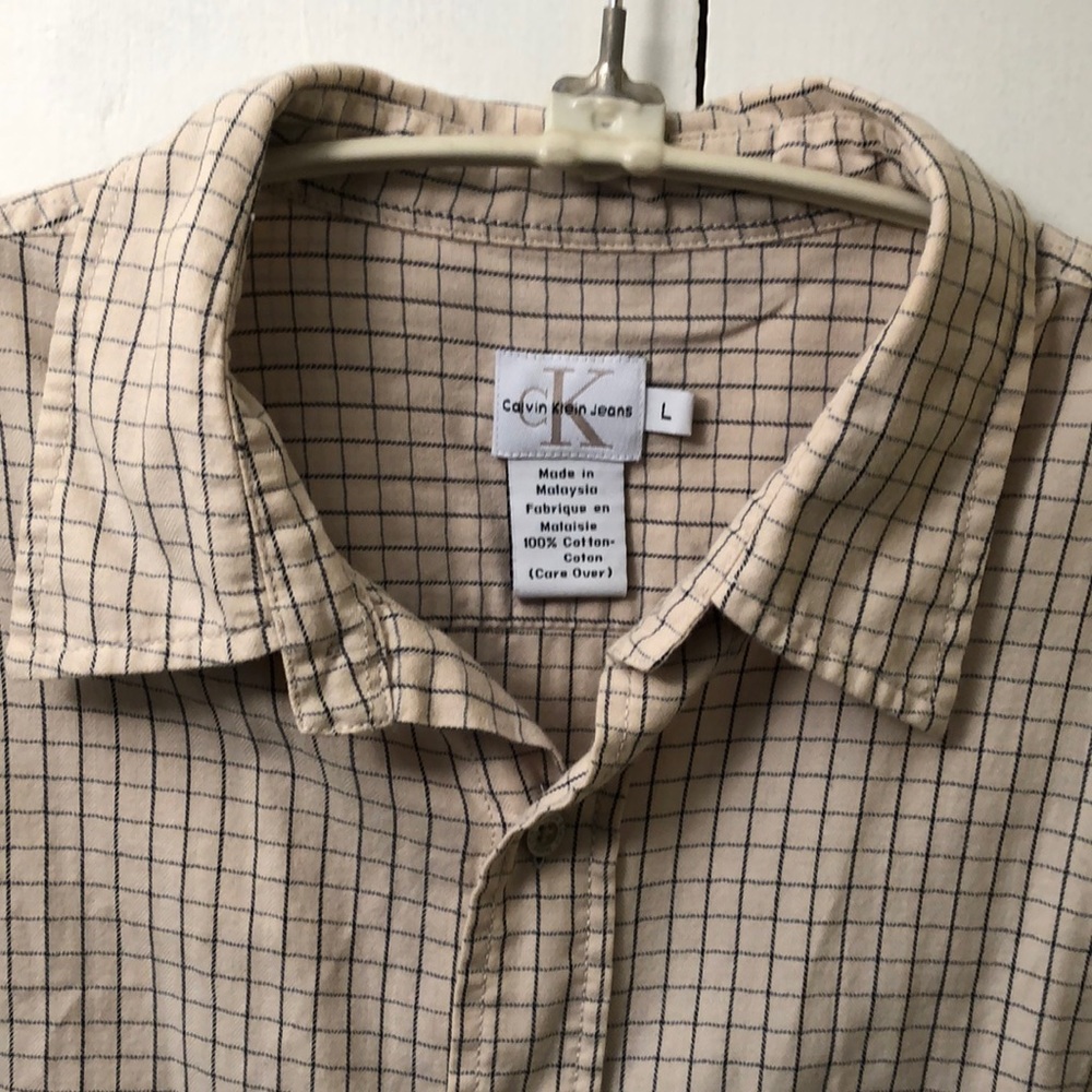 Calvin Klein Button Up size Large